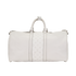 Keepall Bandouliere 50, &pound;1,500, Handbags, White, Canvas/Leather, Back view